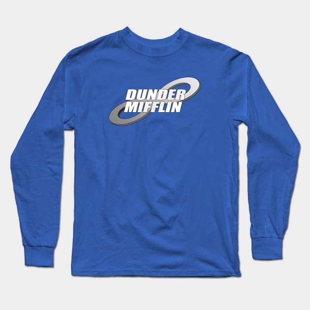 Dunder Mifflin Infinity Long Sleeve T-Shirt by Screen Break